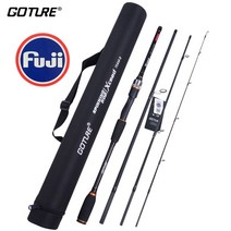 goture xceed ii 일본 후지 가이드 링 여행 1.98m 30t 낚싯대 19, 스피닝 ml 2.7m