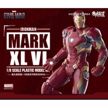 아이언맨피규어 핫토이아이언맨 쓰리제로아이언맨 아이언맨 피규어, MK46 22CM Figure