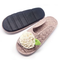 양말나라 코사지 쿠션슬리퍼 쿠션덧신/ 쿠션 거실화 쿠션실내화 유치원 어린이집 요양원 서빙화