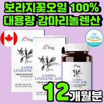 중년 여성 지엘에이 보라지꽃 종자유 캐나다 직수입 기능성 혈행 개선 건강 식품 성인 식물성 캡슐 감마 리놀렌산 40대 50대 여자 보리지 오일 보라지 보조제 보충제 영양제 추천