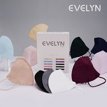 [챠밍이펙트] 에블린 KF94 프리미엄마스크 소형/중형/대형 팝니다., 중형, 아이보리, 10개