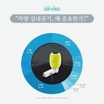 에어비타 에어스틱/ACV-12/차량용공기청정기, 블랙, 상세페이지 참조