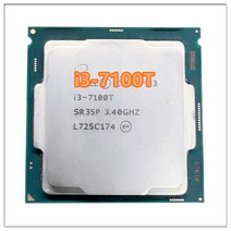 코어 i3-7100T 듀얼 3.40GHz 3MB 캐시 i3 LGA1151 35W CPU 데스크탑 프로세서, 한개옵션0