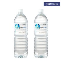 퓨어수 퓨어수 생수 2L 6병, 단일옵션