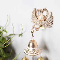 인테리어/문종/풍경종/현관종/도어벨 백조문종, 화이트