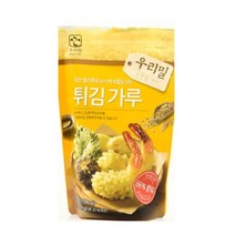 올가 집밥 [우리밀] 튀김가루 (500g) 제사 명절 아이들간식 자취 건강식 전 부침개 튀김, 1개
