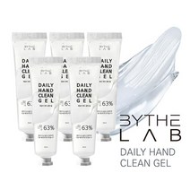 바이더랩 데일리 핸드 클린 젤 30ml 5개/바이더랩/손세정제/휴대용/핸드워시/보습, 바이더랩 데일리 핸드 클린 젤 30ml 5개