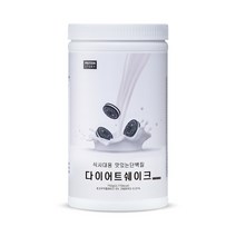 프로틴스토리 식사대용 맛있는 단백질 다이어트 쉐이크 쿠키앤크림 750g, 1개