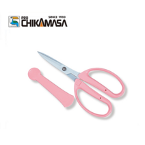 치카마사 원예가위 CRI-360SFP 화훼가위 꽃꽃이 핑크색