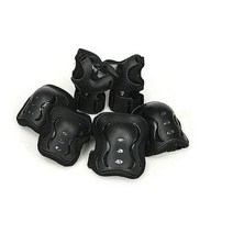 스피드스타 아동용/청소년/성인 보호대 손목 2p + 팔꿈치 2p + 무릎 2p 세트, 블랙_L(남성인)