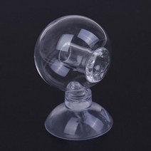 공기질 측정기 이산화탄소 산소 수족관 물고기 탱크 모니터 테스터 노트 투명 유리 드롭, 5.5cmx3cm