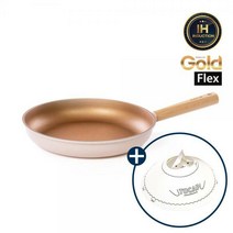 키친아트 팬 골드플렉스 IH 프라이팬/궁중팬+토캡(기름튀김방지) 50매, 궁중팬30cm+토캡50매