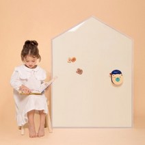 [바보사랑] 릴리후스 원톤 L 유아 자석 칠판 보드, 상세 설명 참조, 색상:아이보리 / 프레임:브라운