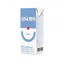 삼육 케어 당뇨식 당뇨 환자 유동식 노인 영양식 암 요양병원 간식 단백질 배달 건강식, 삼육케어 당뇨식 200ml 6팩