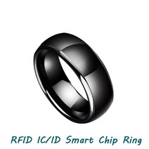 CUID 스티커 RFID 태그 복사기 IC ID 스마트 칩 NFC 링 T5577 재기록 가능 키 125KHz EM4305 복제기 토큰 1356MHz 배지 변경, 2.ID Perimeter 57mm