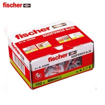 피셔 듀오파워 6X30 플라스틱용 앵커 앙카 칼블럭 칼블락 피스 플라스틱앙카 플라스틱앵커 콘크리트칼블록 1통 100개입