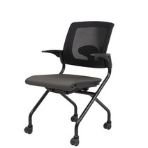 CNS T50 서울대의자 사무용 회의실용 학원용 독서실용 블랙 접이식의자, 고정형, 그린, 유