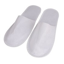 일회용 슬리퍼 호텔 실내화 부직포 기내용(앞막힘) 50개입, 화이트