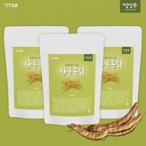 작두콩차 100% 작두콩 원물 도두어린씨앗 꼬투리 구수한 말린 건조 볶은 작두콩 효능 작두콩티 국산 작두콩 물, 60g / 3봉지