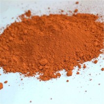 아크릴물감대용량 데코 푸어링 아트 산화철 색소 시멘트 색조 분말 1000g 바닥 타일 포장 페인트, 주황색
