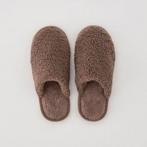 한샘 따뜻한 양털슬리퍼 브라운 M, 상세페이지 참조