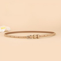다이뽀 로멜 슬림 가죽 여성 벨트