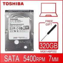 HDD 도시바 mq01abf032 320gb 노트북 노트북 내부 하드 드라이브 디스크