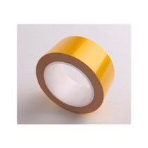 가드레일 바리게이트 야간 안전 반사 테이프 노랑 오토바이 공사장 산업 접착 야광