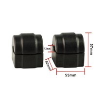 Bmw호환호환용 리어 서스펜션 스태빌라이저 스웨이 방지 바 부싱 원 세트 스태빌라이저 장착 F10 F11, 한개옵션0, 1개