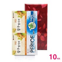 페리오치약 160g(1)+살구 맛사지 비누 100g(2)_10세트, 솜솜마켓 1