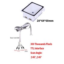 EVAWGIB미니 사이즈 TTL RS232 직렬 USB 바코드 스캐너 모듈 QR 셀프 인덕션 리더 미니 자동 스캔 모바일 지불, EVX921TTTL