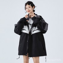 커플 바람막이 가을 겨울 루즈핏 캐주얼 후드 야상 방풍 방수 카고 점퍼