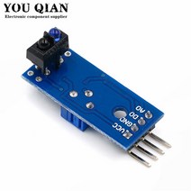 Arduino 적외선 광전 스위치 감지기 용 10pcs TCRT5000 IR 센서 라인 추적 모듈 광학 다이오드 보드