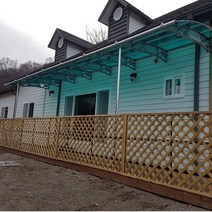 1870X8500 배란다차양 어닝 주차장 비가림인테리어 테라스차양막 현관차양 전동차양, 브라운엠보, 블루, 블랙