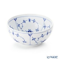 로얄 코펜하겐 블루 플루티드 플레인 그릇 15cm x H7cm 1101455, 단일 옵션
