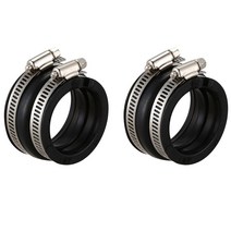 야마하 그리즐리 600 F 용 기화기 홀더 흡기 매니 폴드 부트 2 개, 01 GRAY, 01 GRAY
