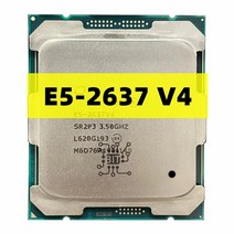 제온 프로세서 E5 2637V4 3.50GHZ 4 코어 20MB 2637 V4 LGA2011-3 135W E5-2637 v4 E5-2637V4 Cpu Shippping