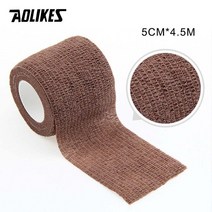 팔꿈치 무릎 보호대 Aolikes 5 cm * 450 자기 접착 탄성 붕대 부직포 kinesiology 테이프 보호 장비 무릎, 09 New skin