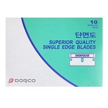 -TJ 면도칼 단면도 10개입 도루코면도날 도루코 면도 면도날세트 면도날 단면도면도날 도루코 단면도, 상세페이지 참조, 10개