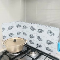 주방 가스레인지 인덕션 기름 튐 방지 가드 가림막, 1개