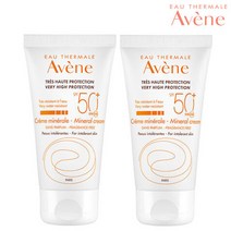아벤느 선 미네랄 크림 (SPF50+) 50ml+50ml/b