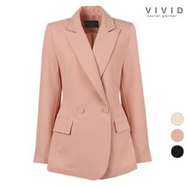 여성 모던 더블단추 여름 정장 자켓