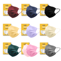 마이데이즈 MB필터 국산 레인보우 컬러덴탈마스크 30매(일괄포장) 대형 중형(L M사이즈), 아마존 (그레이), L