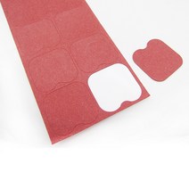 [빨강] 사각 4S 18650 절연지 절연테입 1개:10pcs, 1개