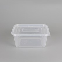 사출 다회용 삼계탕 직사각 KH 1.5L 용기 뚜껑 300개 세트, 단품