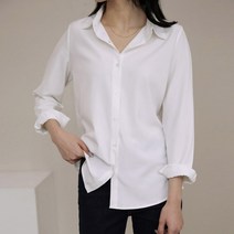 마이시즌 여성 에브리 링클프리 셔츠