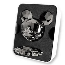 에어디 차량용 방향제 쥐 토끼 도베르만 황소 포메라니안, [쥐], 크롬블랙, 클린코튼향 2개