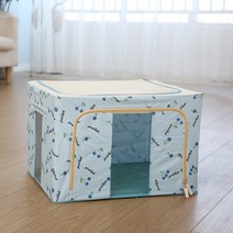 속옷 수납장 493# 옥스퍼드 스틸 접이식 홈박스 듀얼 윈도우 버너박스 다소미얼 Z, 1_푸른 앵두