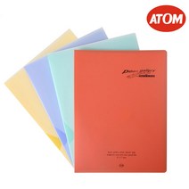 아톰 갤러리 앨범 미니포켓앨범 PA107 4x6 1단 40포켓, 청색, PA107 앨범4x6(1단)40포켓