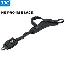 카메라 스트랩 넥 호환 JJC 퀵 릴리스 DSLR Sony Nikon Canon Panasonic Olympus 슬링 벨트 액세서리 용 핸드 그립 손목, HS-PRO1M BLACK
